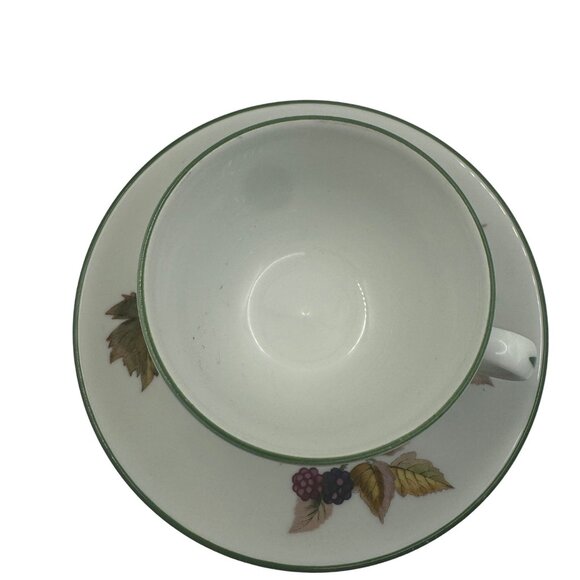 Royal Worcester Evesham Vale Cup & Saucer Set - Picture 2 of 6